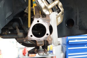 Steering Knuckle - Old Hub Removed